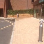 Commercial block paving