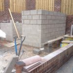 Single storey brick work