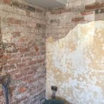 Brickwork and plasterboarding