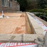 Example of a single storey extension flat roof