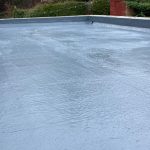 Waterproofing on a flat roofed garage conversion